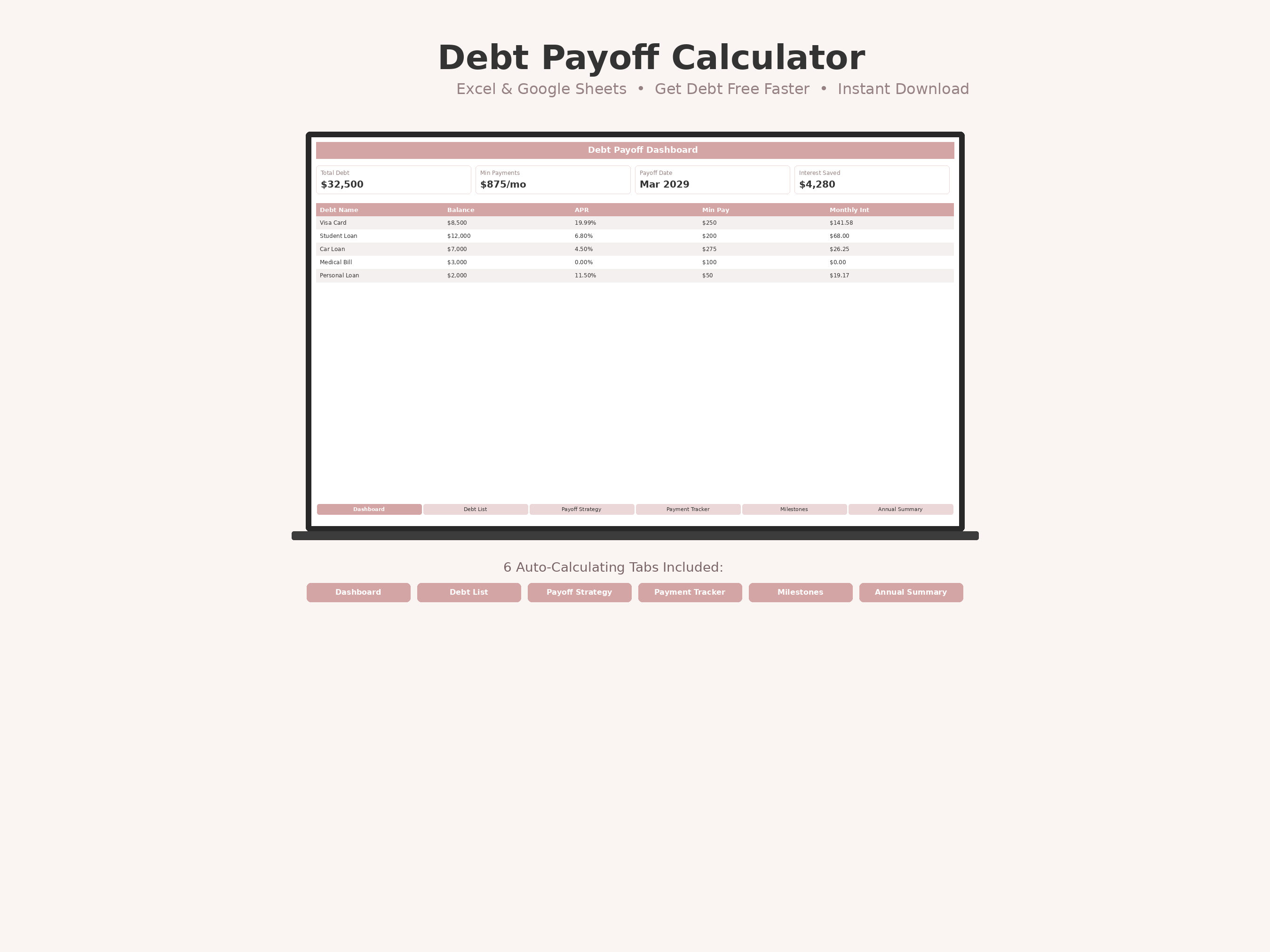 Debt Payoff Calculator